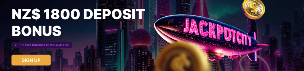 Jackpot City Casino welcome bonus for new players
